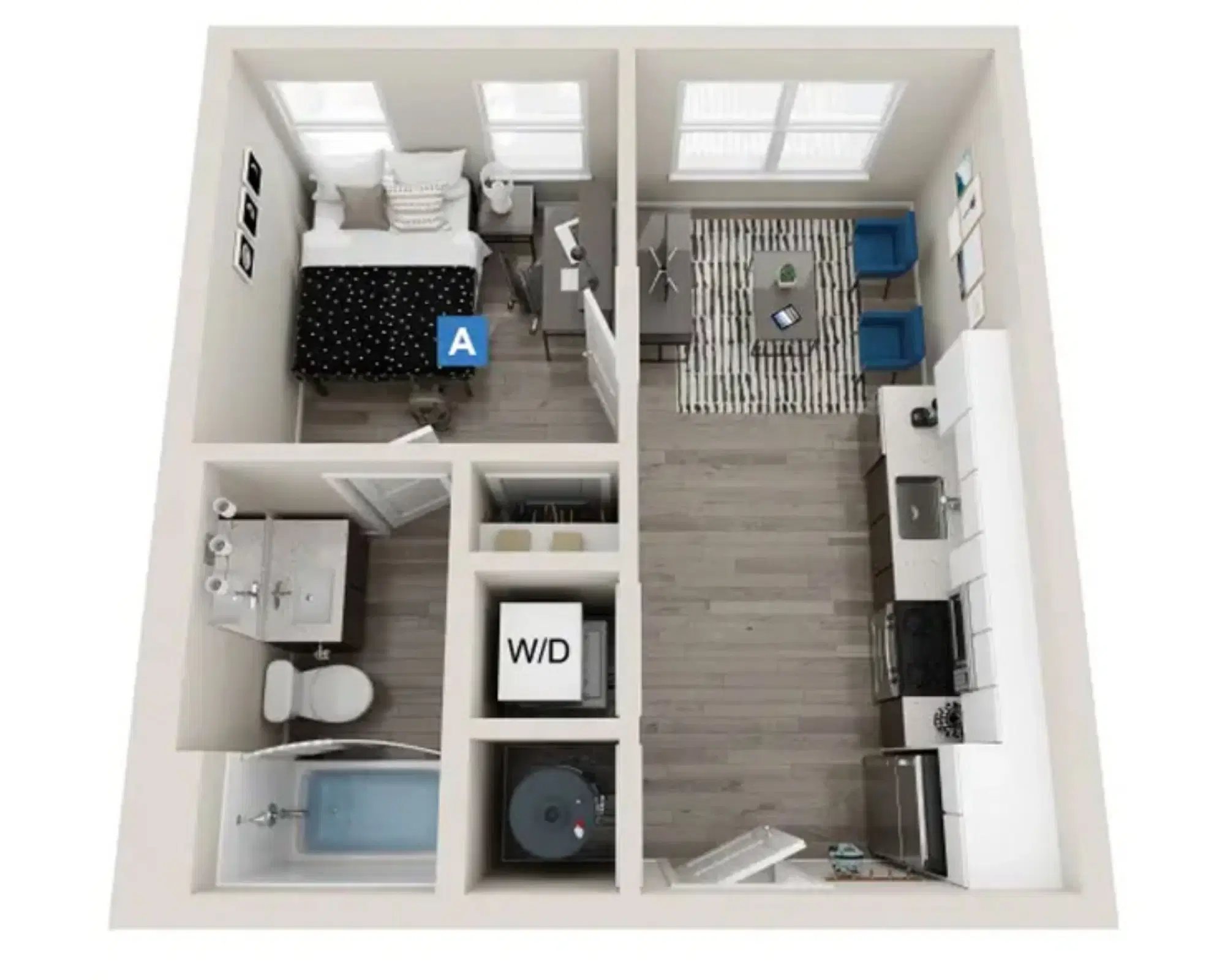 Standard at Bloomington, Bloomington – Ardmore Room in 1 Bedroom 1 Bathroom