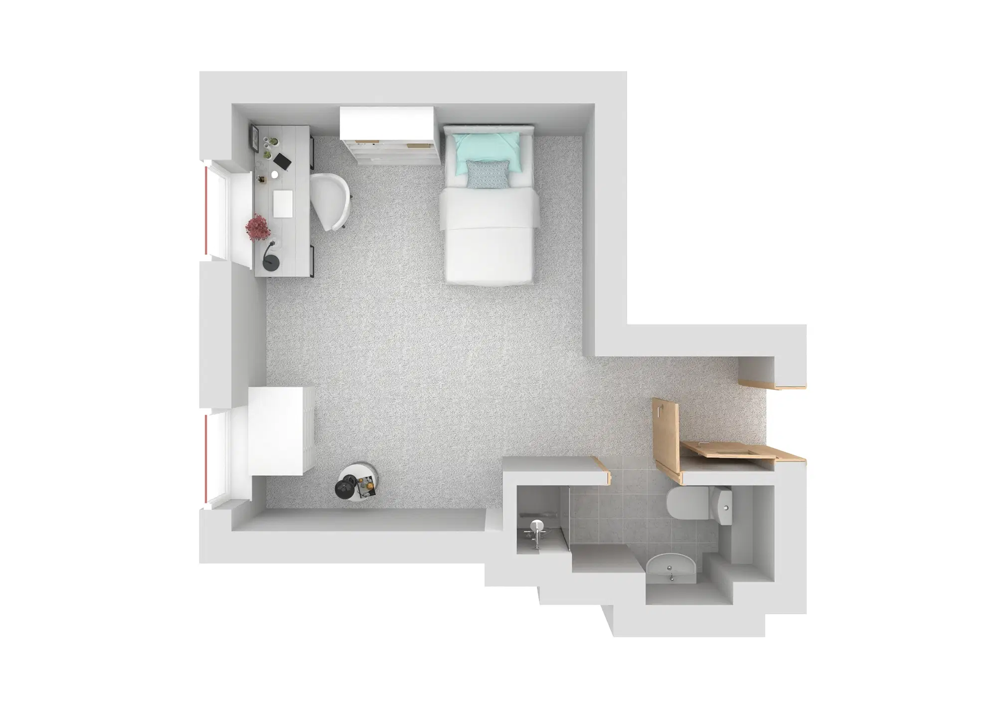 Canvas The Old Fire Station, Birmingham – Diamond Ensuite