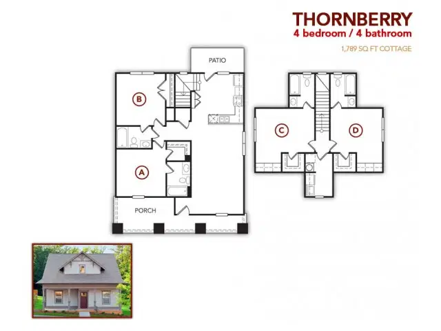 The Republic at Lubbock, Lubbock – 4 Bedroom - 4 Bathroom