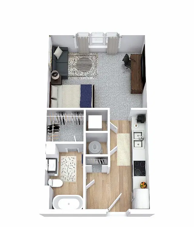 The Carlton House, Lubbock – Studio