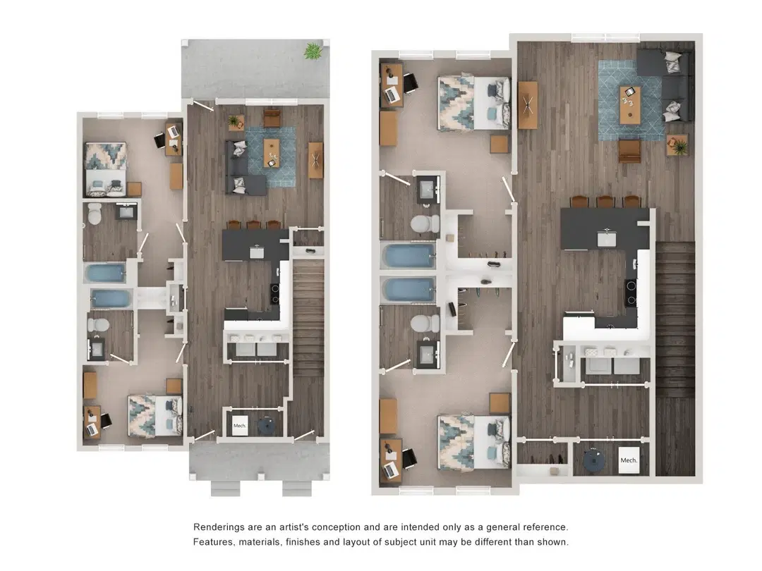 Aspen Heights Buffalo, Buffalo – Frisco Room in 2 Bedroom 2 Bathroom