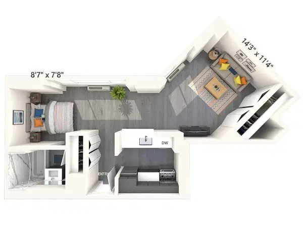 Avalon Midtown West, New York – Studio