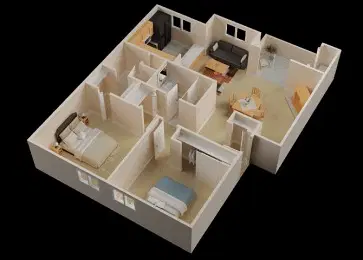 The Onyx Apartments, Seattle – 2 Beds 2 Baths