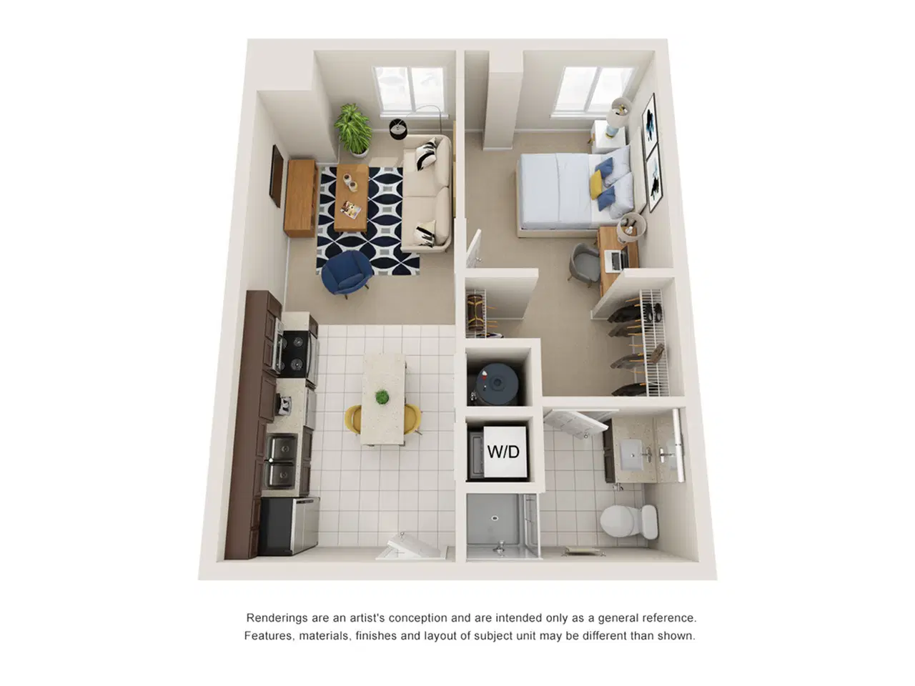 Paloma University City, Philadelphia – 1BR/1BA - Premium