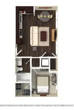 The Standard, St Louis – Room in 1 Bedroom 1 Bathroom | A1
