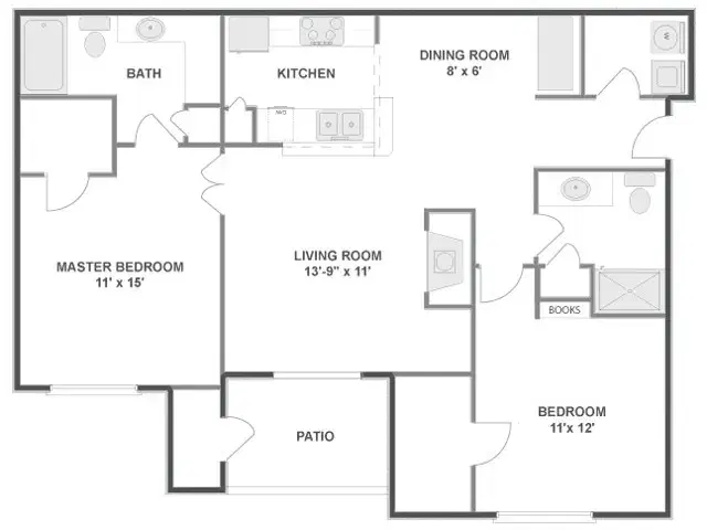 Stella At The Medical Center, Houston – 2 Bed 2 Bath