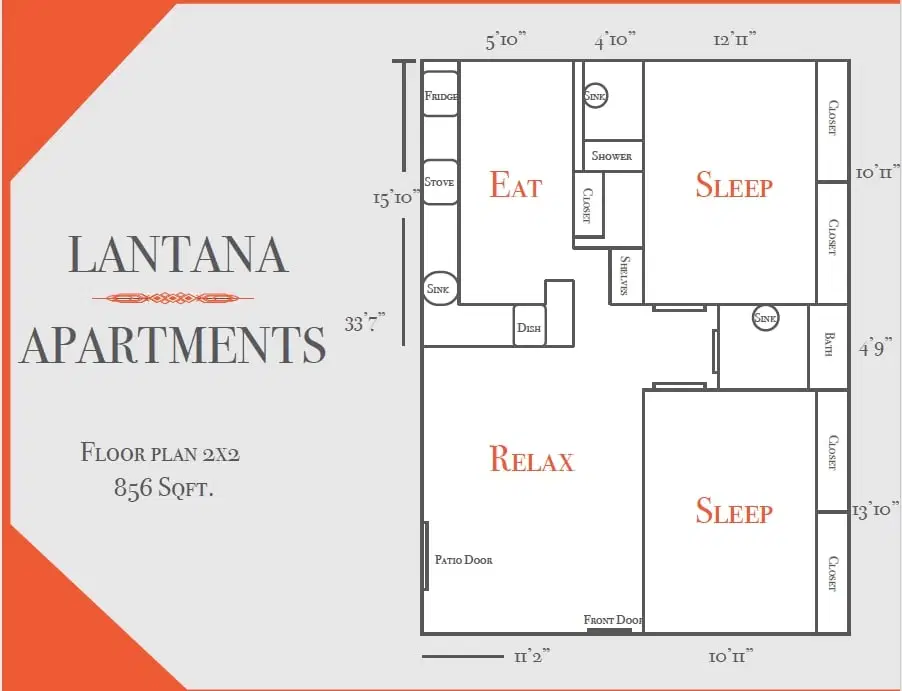 Lantana Apartments, Austin – 2 Beds 2 Baths