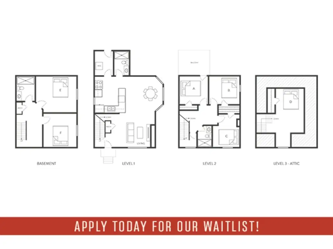The View On Pavey Square, Columbus – House 5 | Room in 6 Bedroom 2 Bathroom