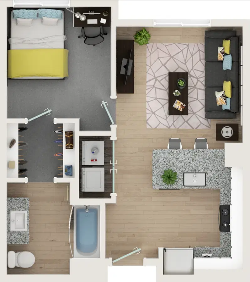 Apollo Tempe, Tempe – 3 Bedroom 3 Bathroom