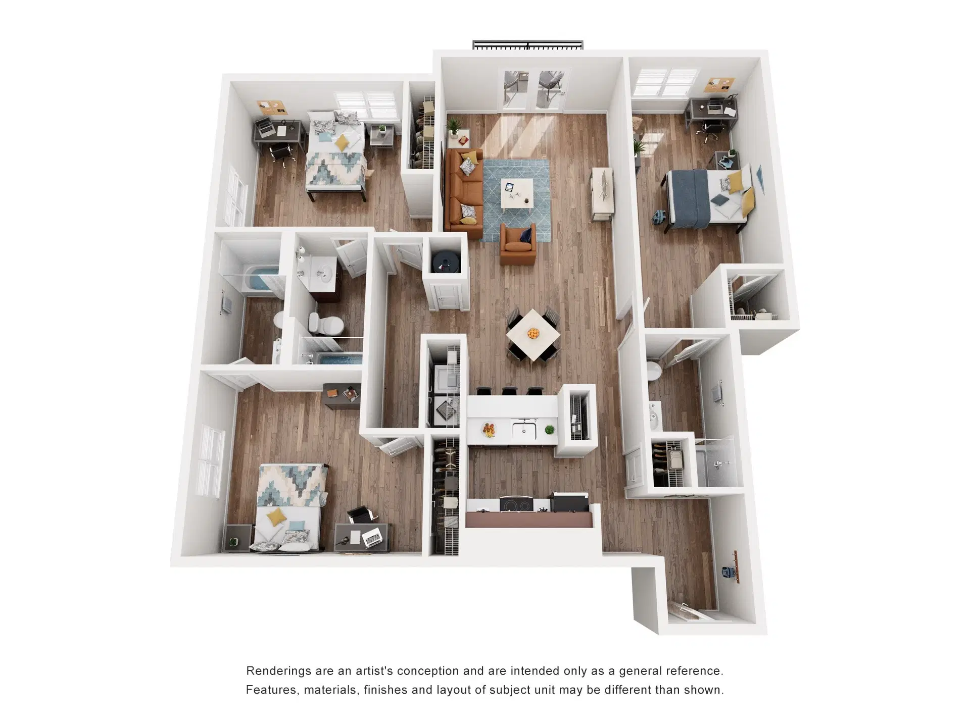 865 East, Harrisonburg – 4 Bedroom 4 Bathroom