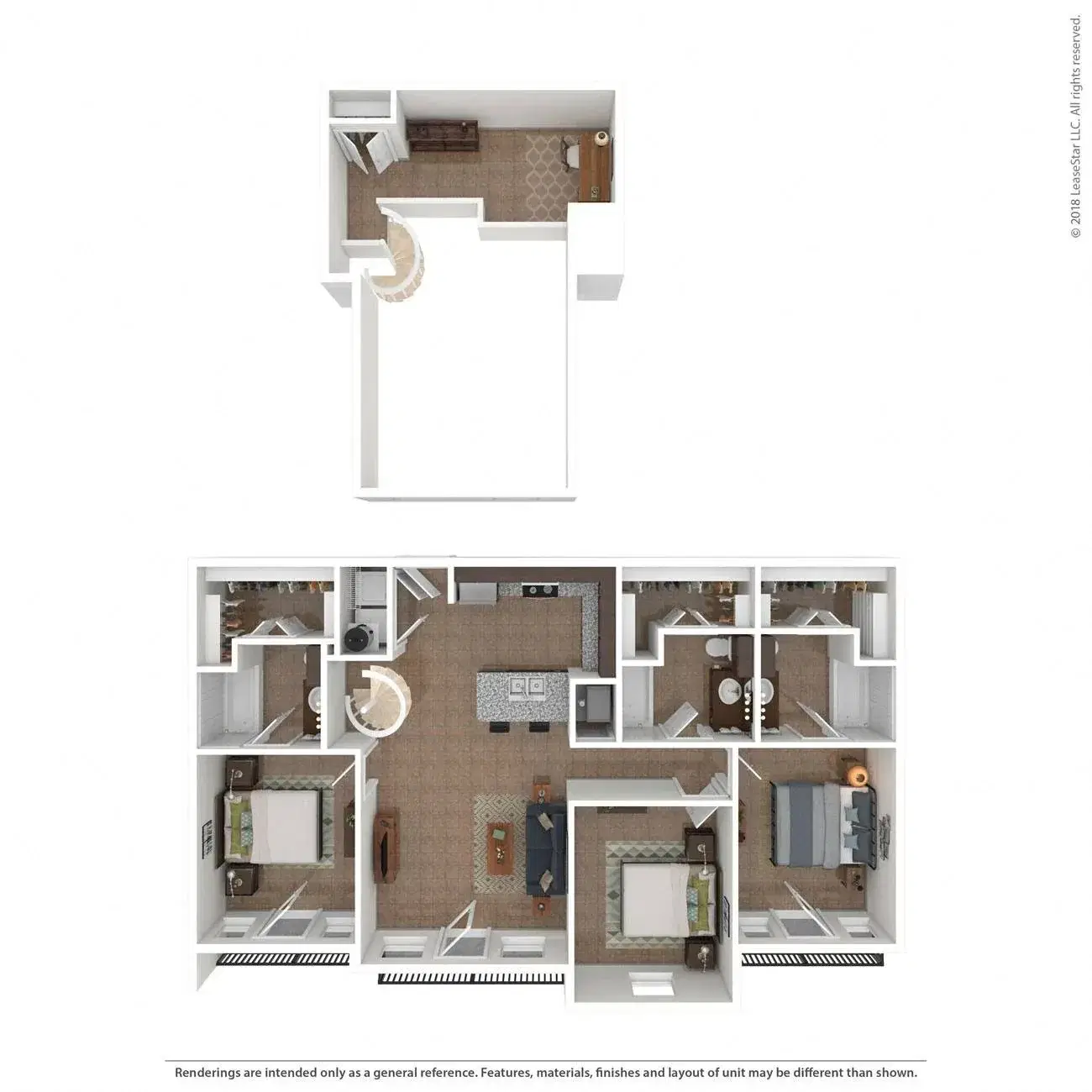 Regents West At 26th, Austin – 3 Bedroom 3 Bathroom