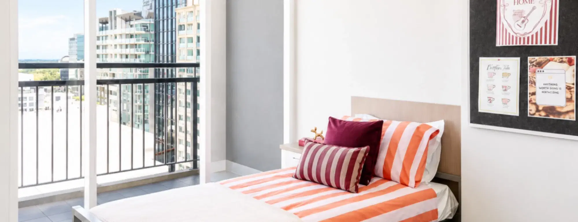 UniLodge Metro Adelaide, Adelaide – 1 Bedroom Deluxe Balcony