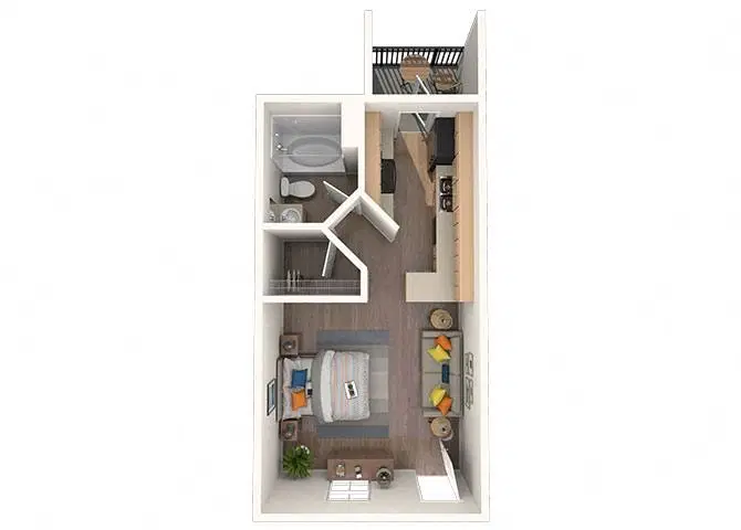 Onnix Apartments, Tempe – Studio