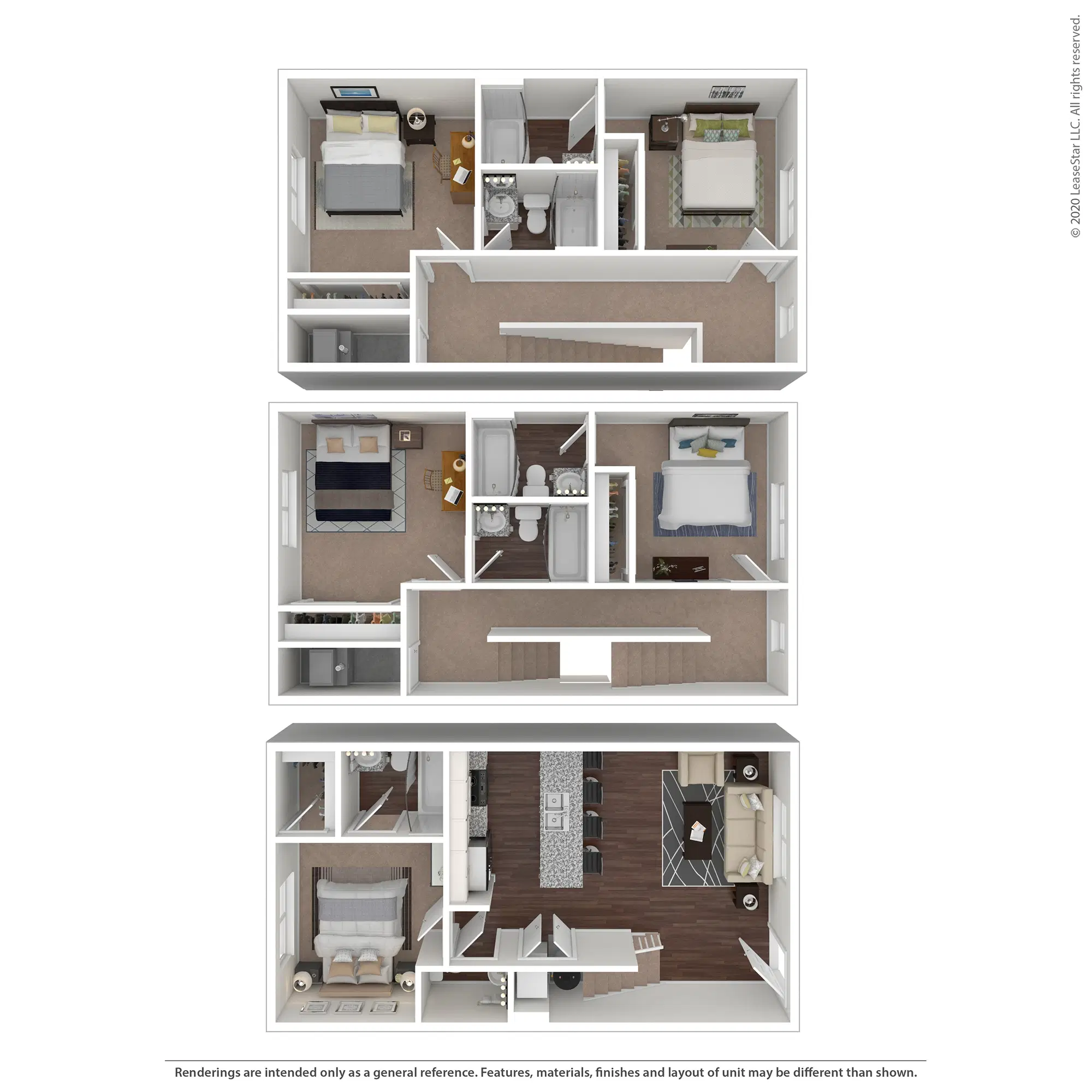 Lyons Corner Townhomes, Gainesville – 5 Bedroom 5.5 Bathroom