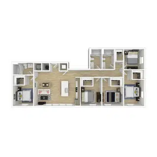 The Row, Gainesville – 5 Bed 3 Bath
