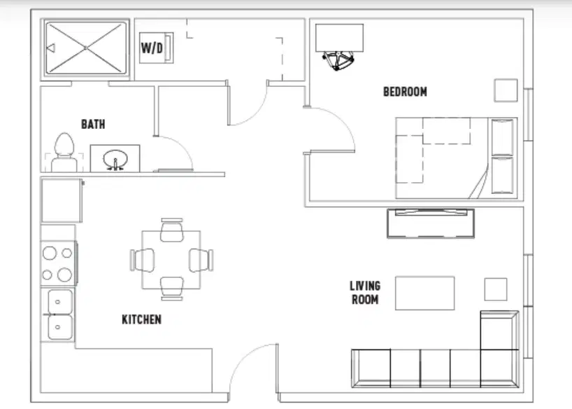 Avalon Heights, Tampa – 1 Bed - 1 Bath
