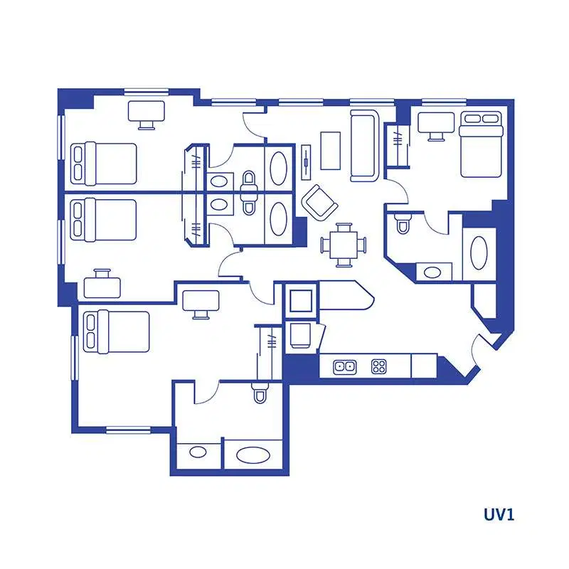 University View College Park, College Park – 4 Bedroom 4 Bathroom