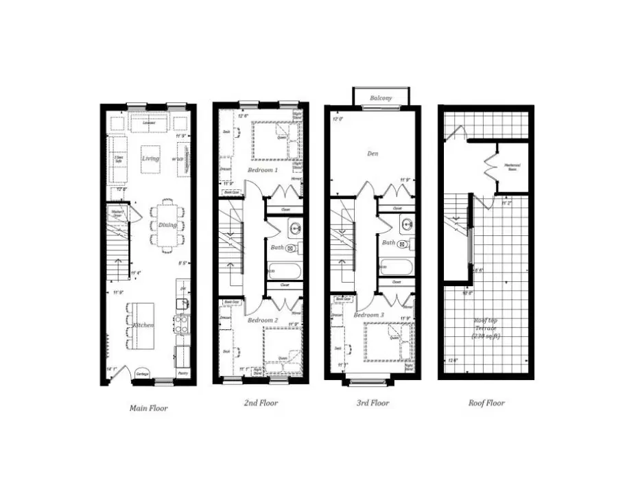 Geo Towns, Kingston – Albert Terrace | 4 Bedroom Suite
