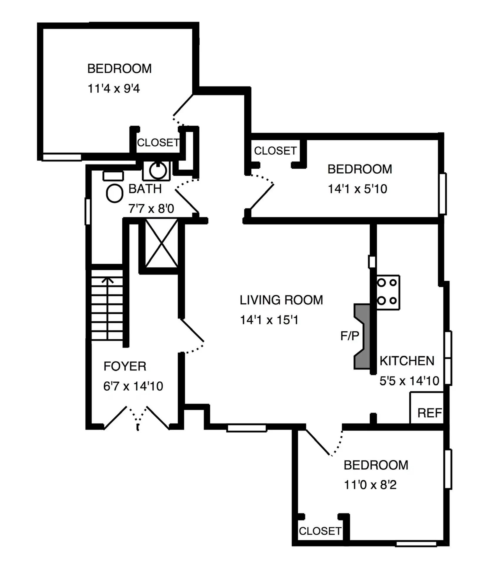 Campus Prime, Syracuse – 3 Bedroom 1 Bathroom