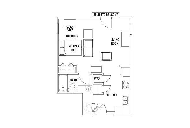 City Parc At Fry Street, Denton – Studio