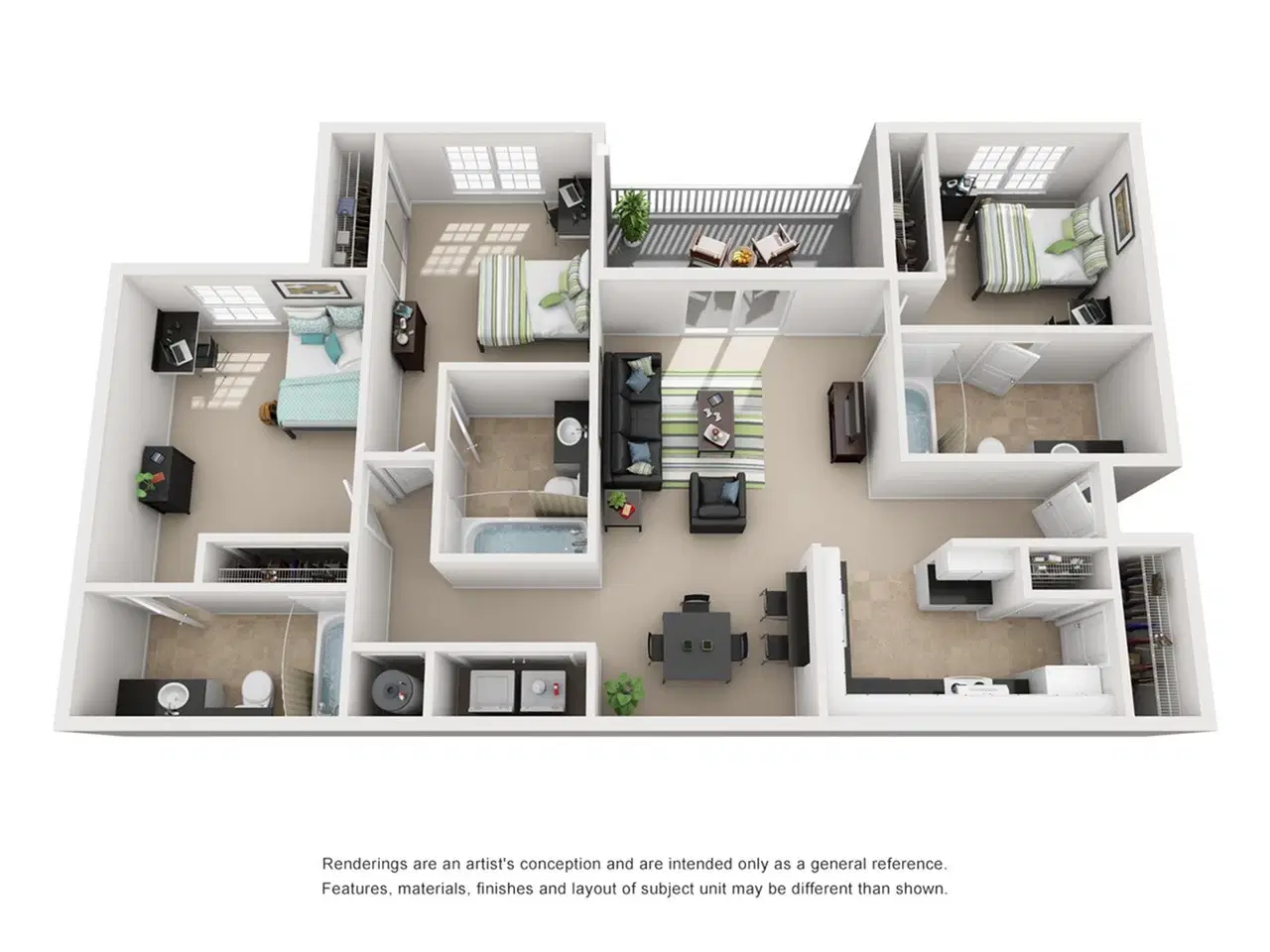 The Lodge On The Trail, West Lafayette – Room in 3 Bedroom 3 Bathroom | Nevada-Prem