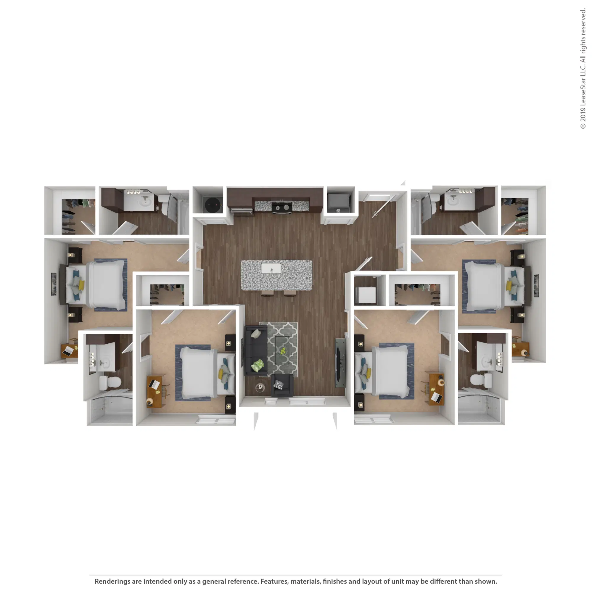 Nine20 Tempe, Tempe – Room in 4 Bedroom 4 Bathroom | D1 PV
