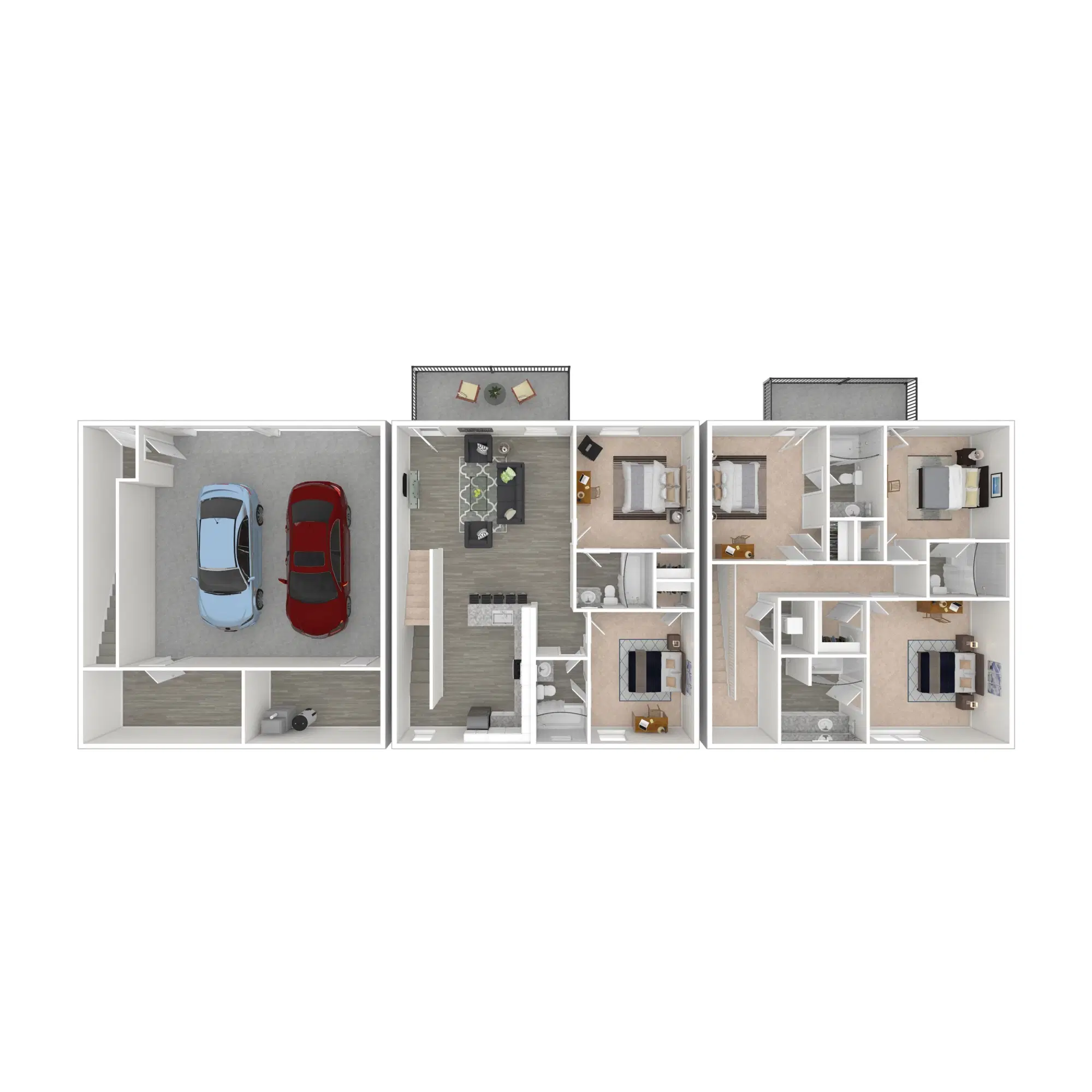 My House on 13th, Tuscaloosa – Room in 5 Bedroom 5 Bathroom | E2