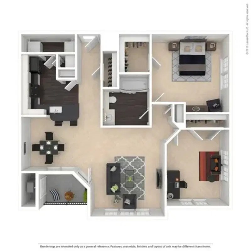 Spring House at Brandywine, West Chester – Madison - 2 Bed 1 Bath