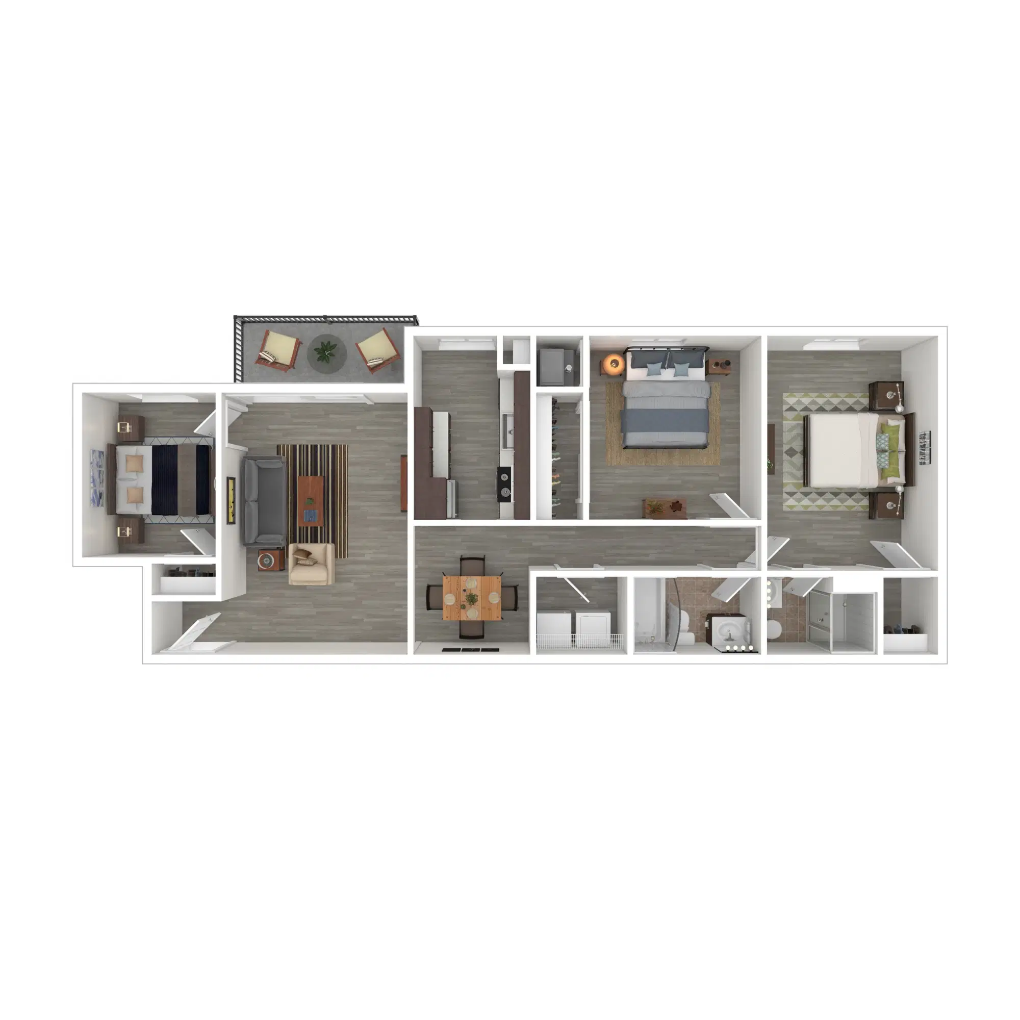 Terrace View, Blacksburg – Room in 3 Bedroom 2 Bathroom | 3Ax2 T1