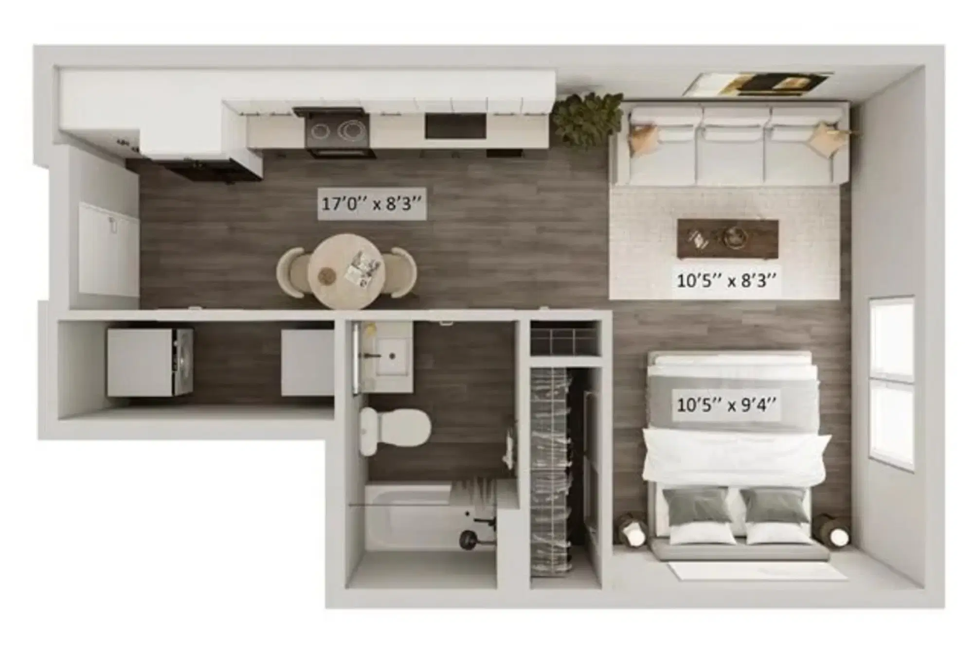 Lane Lofts, Columbus – Miller - Studio