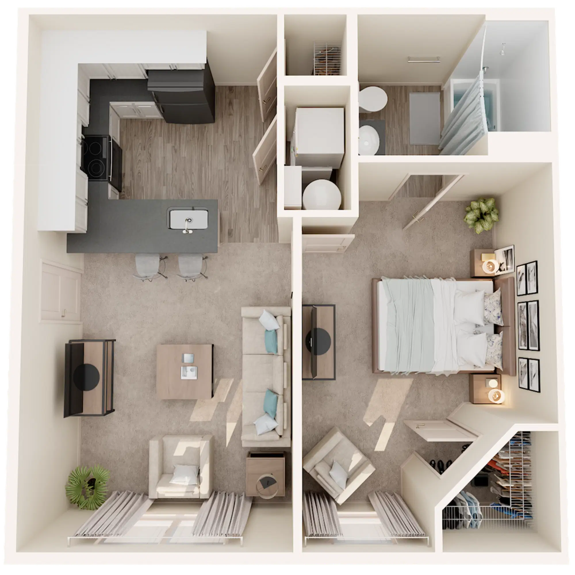 Marina Lofts, Toledo – 1 Bedroom 1 Bathroom | The Shore