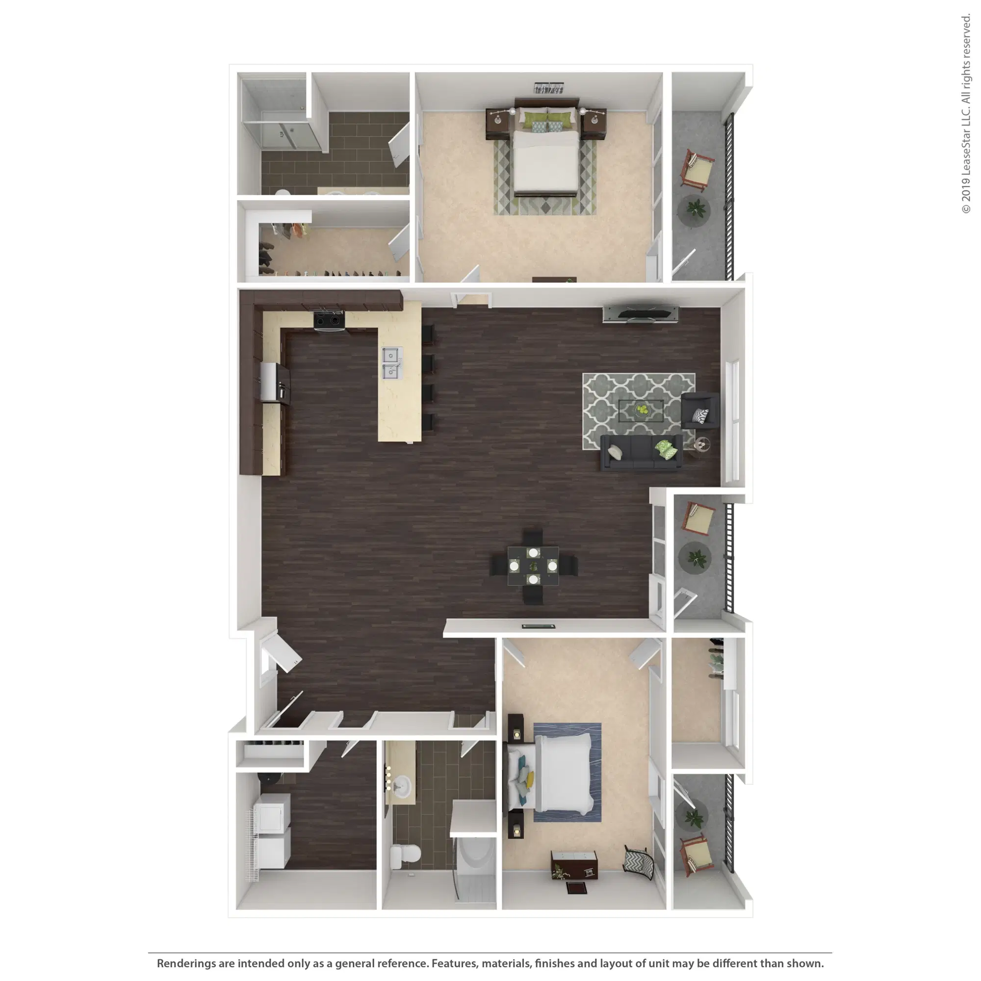 250 High, Columbus – Penthouse No. 18 - 2 Bed 2 Bath