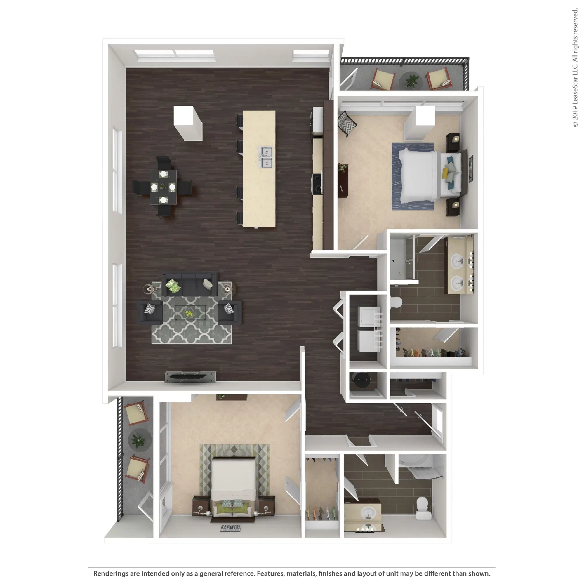 250 High, Columbus – Penthouse No. 21 - 2 Bed 2 Bath