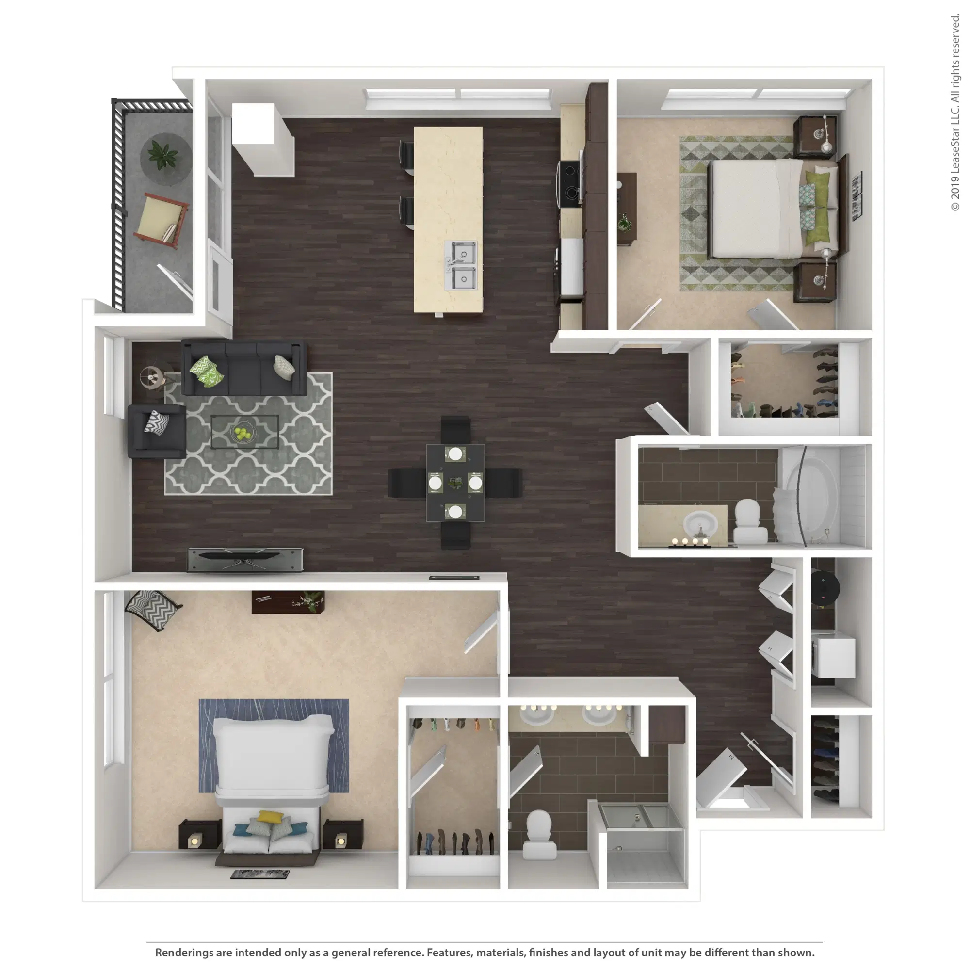250 High, Columbus – Residence No. 70 - 2 Bed 2 Bath