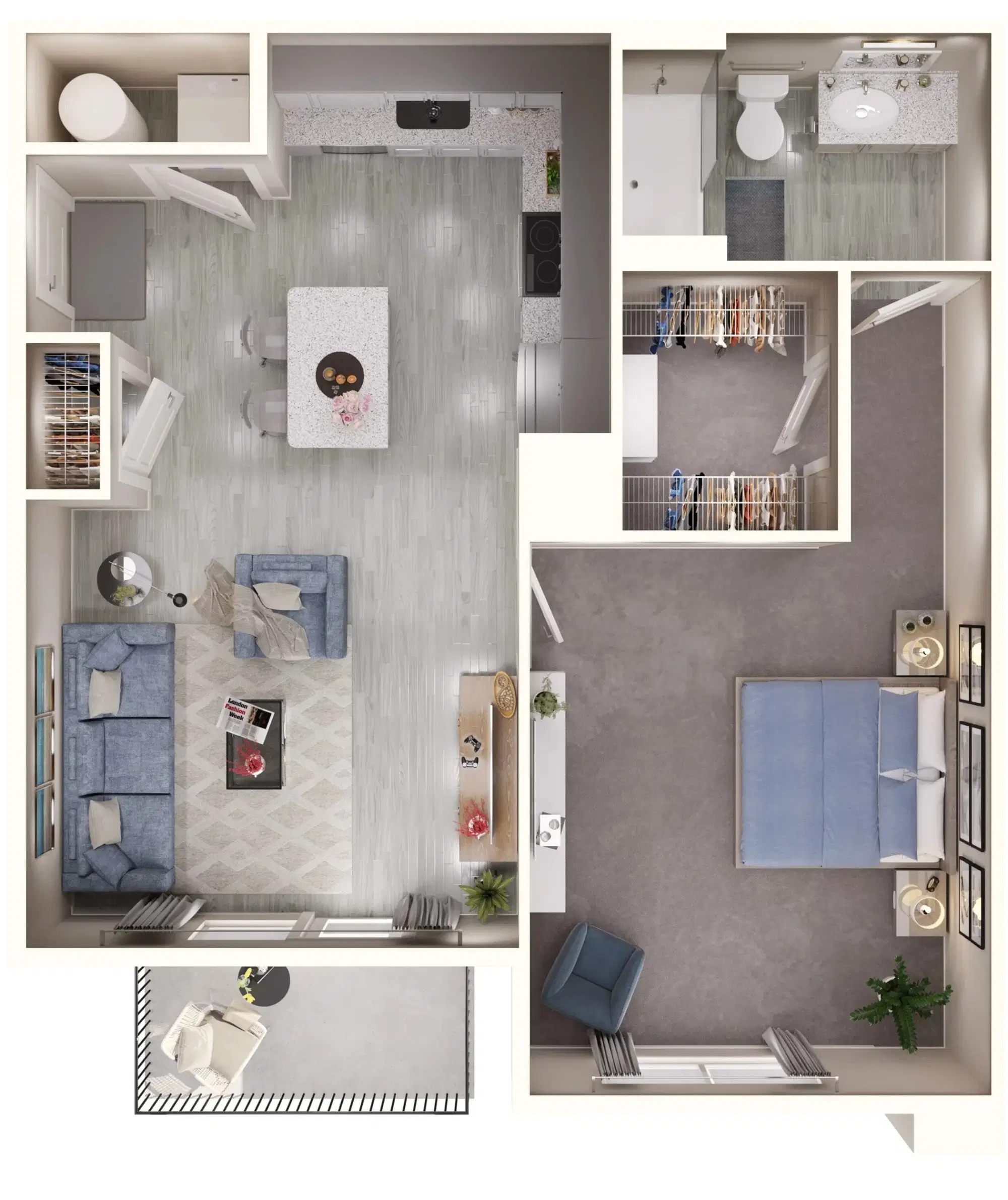 Gateway Lofts Centerville, Centerville – Hickory - 1 Bed 1 Bath