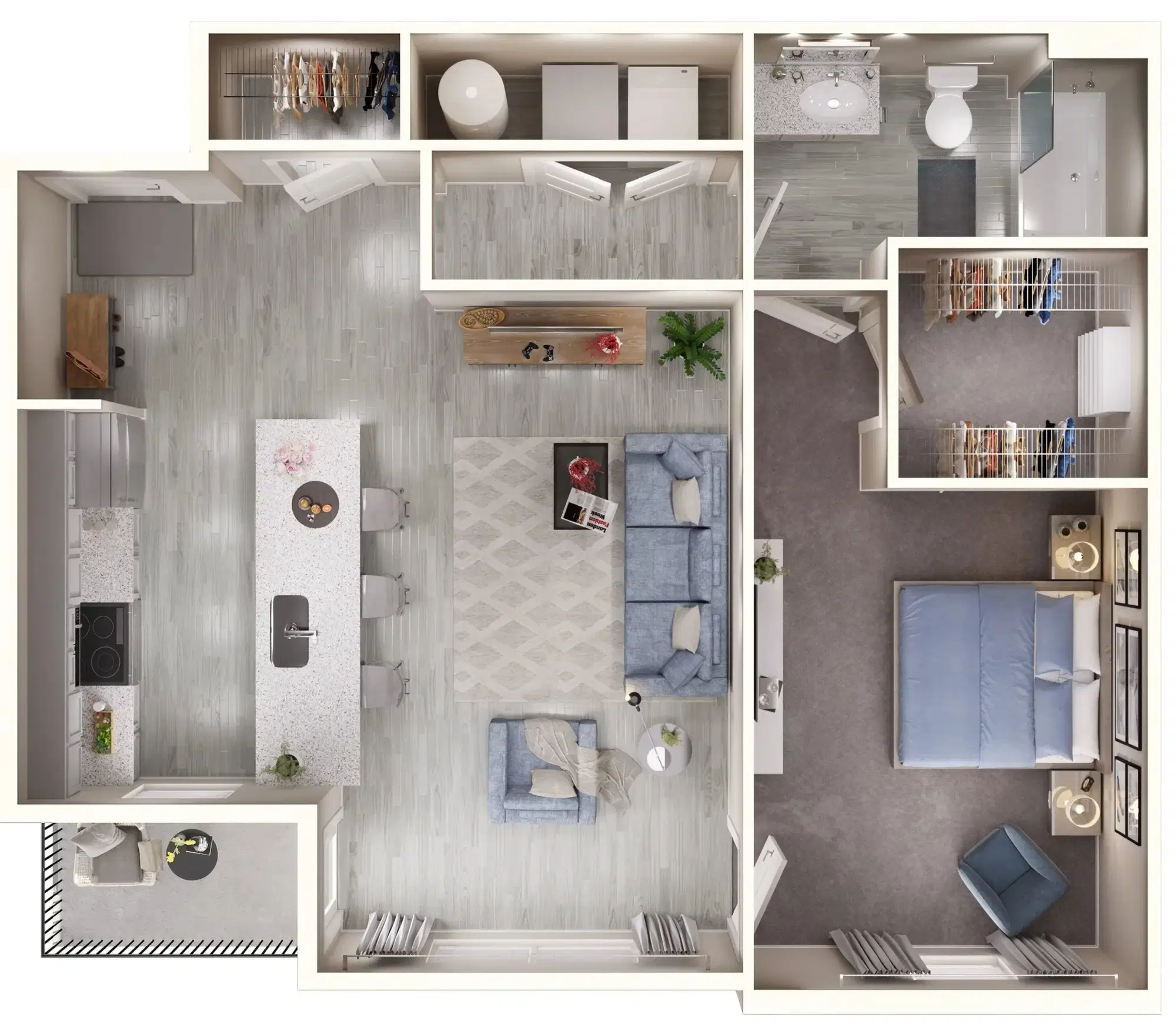 Gateway Lofts Centerville, Centerville – Olive - 1 Bed 1 Bath