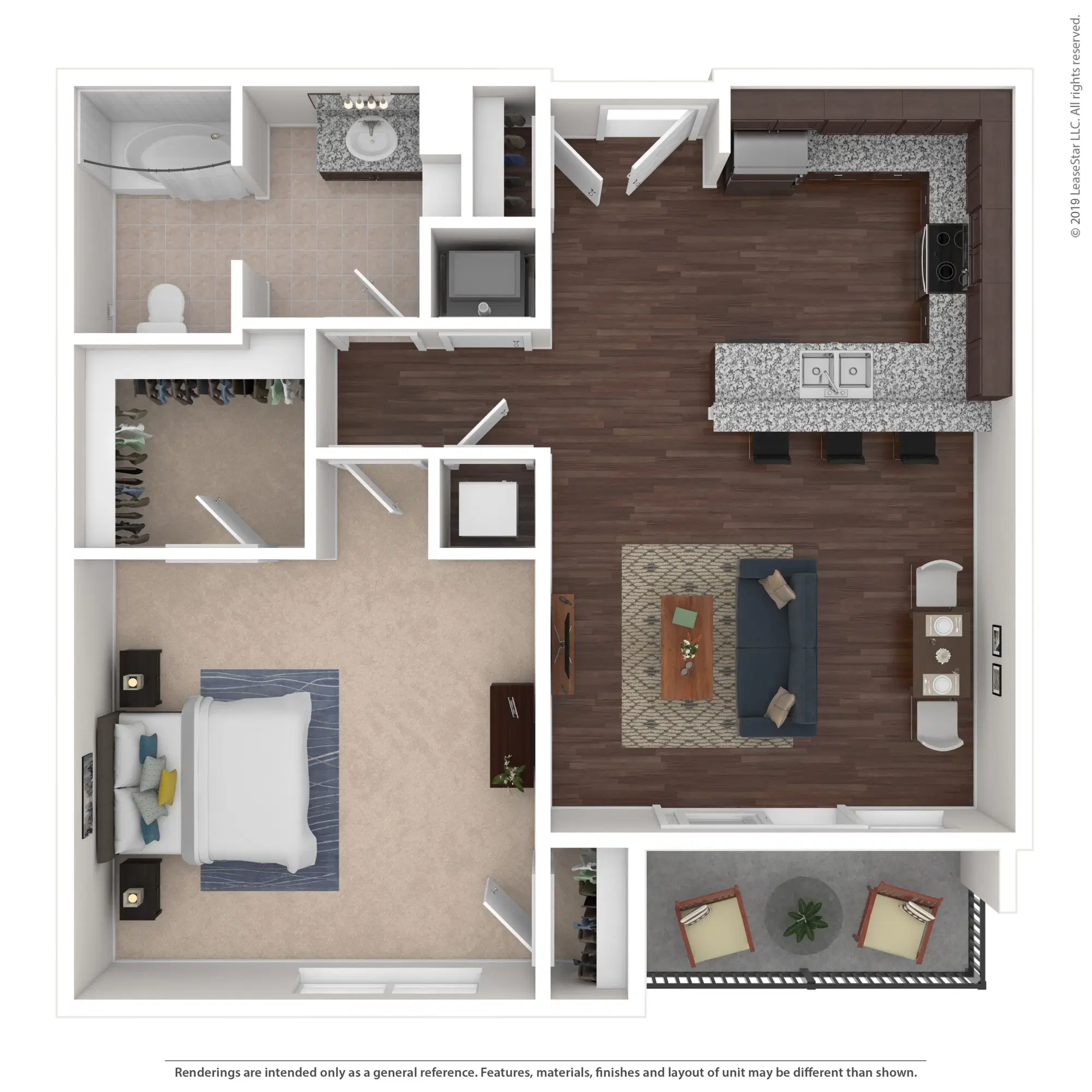 600 Goodale, Columbus – The Jagger - 1 Bed 1 Bath