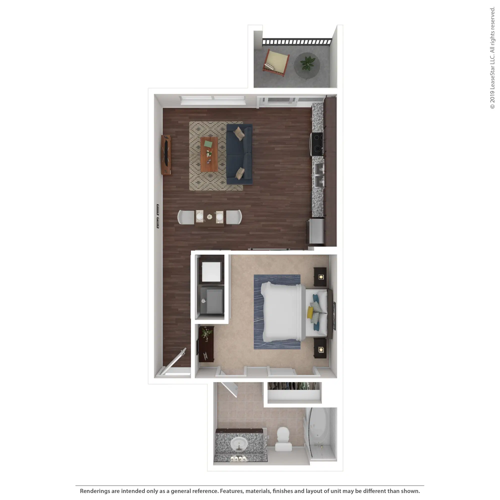 600 Goodale, Columbus – The Forbes - Studio