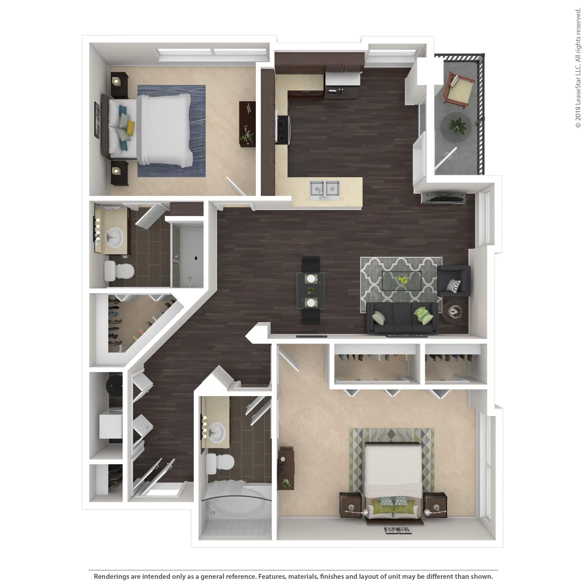 250 High, Columbus – Residence No. 60 - 2 Bed 2 Bath