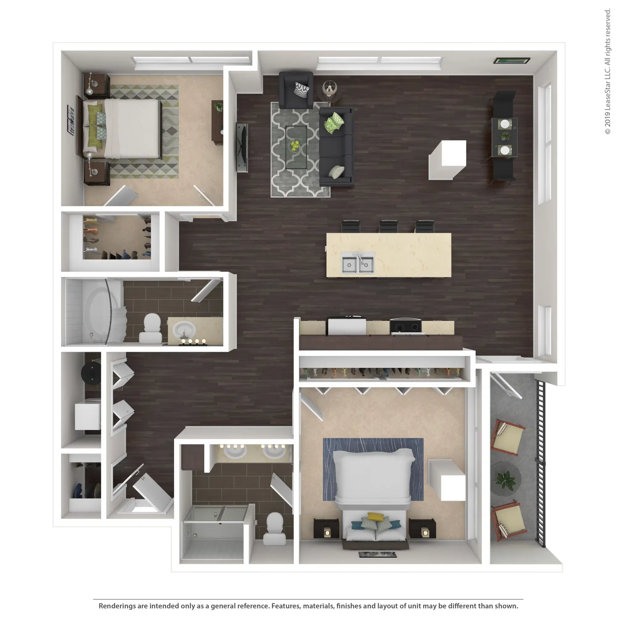 250 High, Columbus – Residence No. 65 - 2 Bed 2 Bath