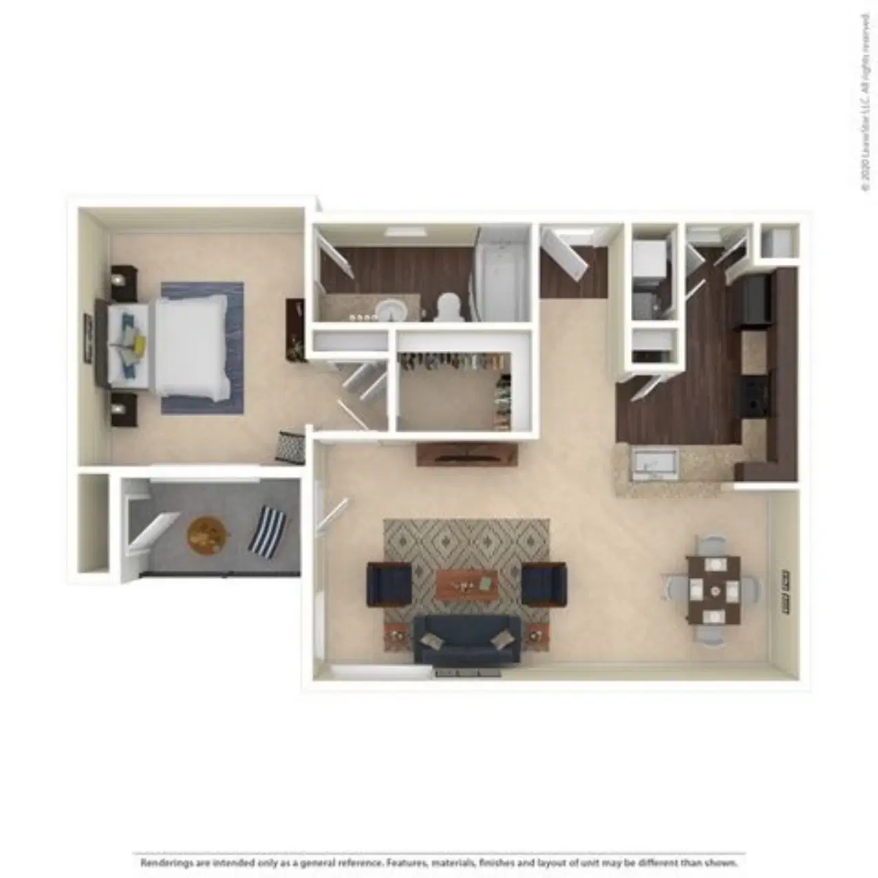 Bracken House North Shore, Pittsburgh – A5 - 1 Bed 1 Bath