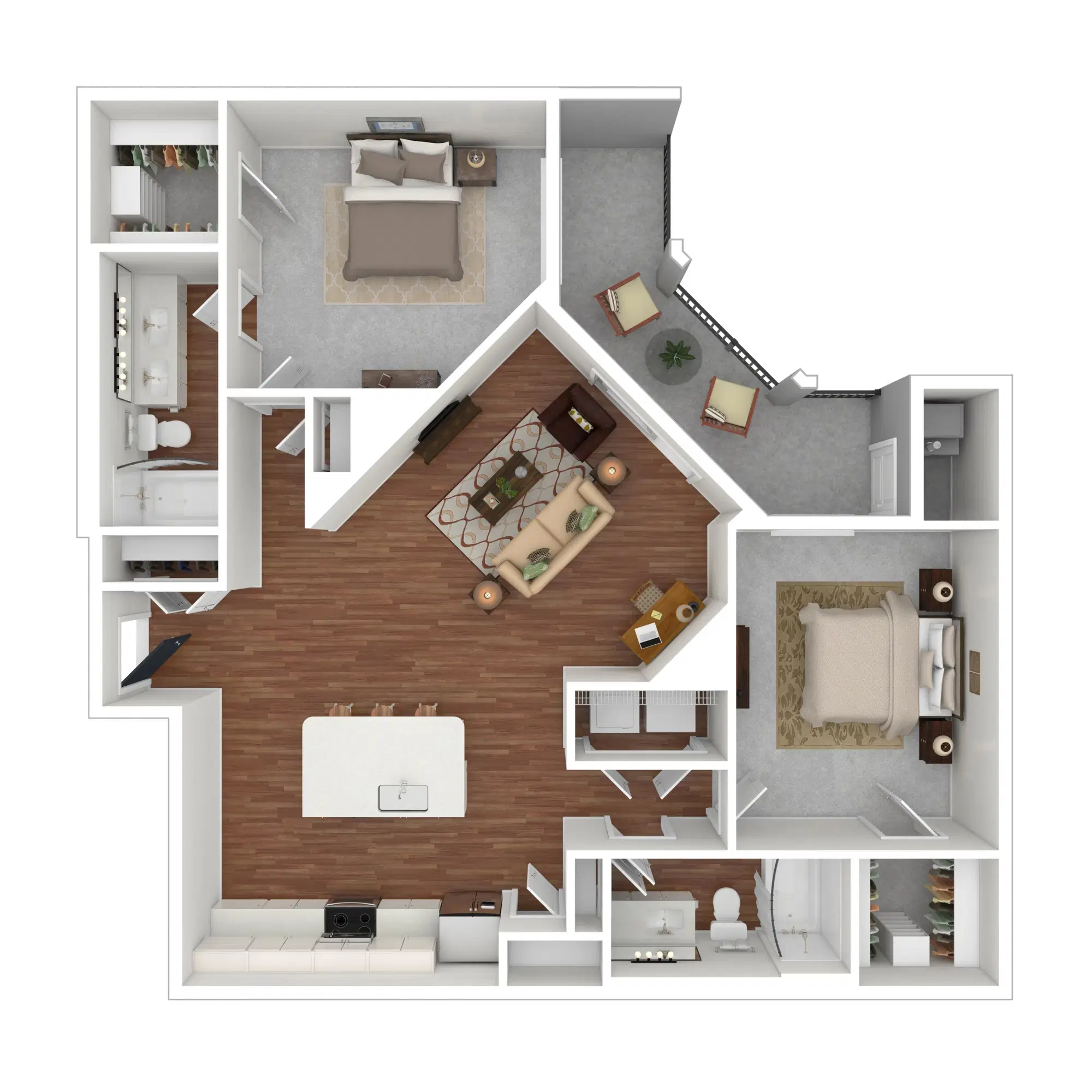Rize At Opus Park, Minnetonka – Sunrise - 2 Bed 2 Bath