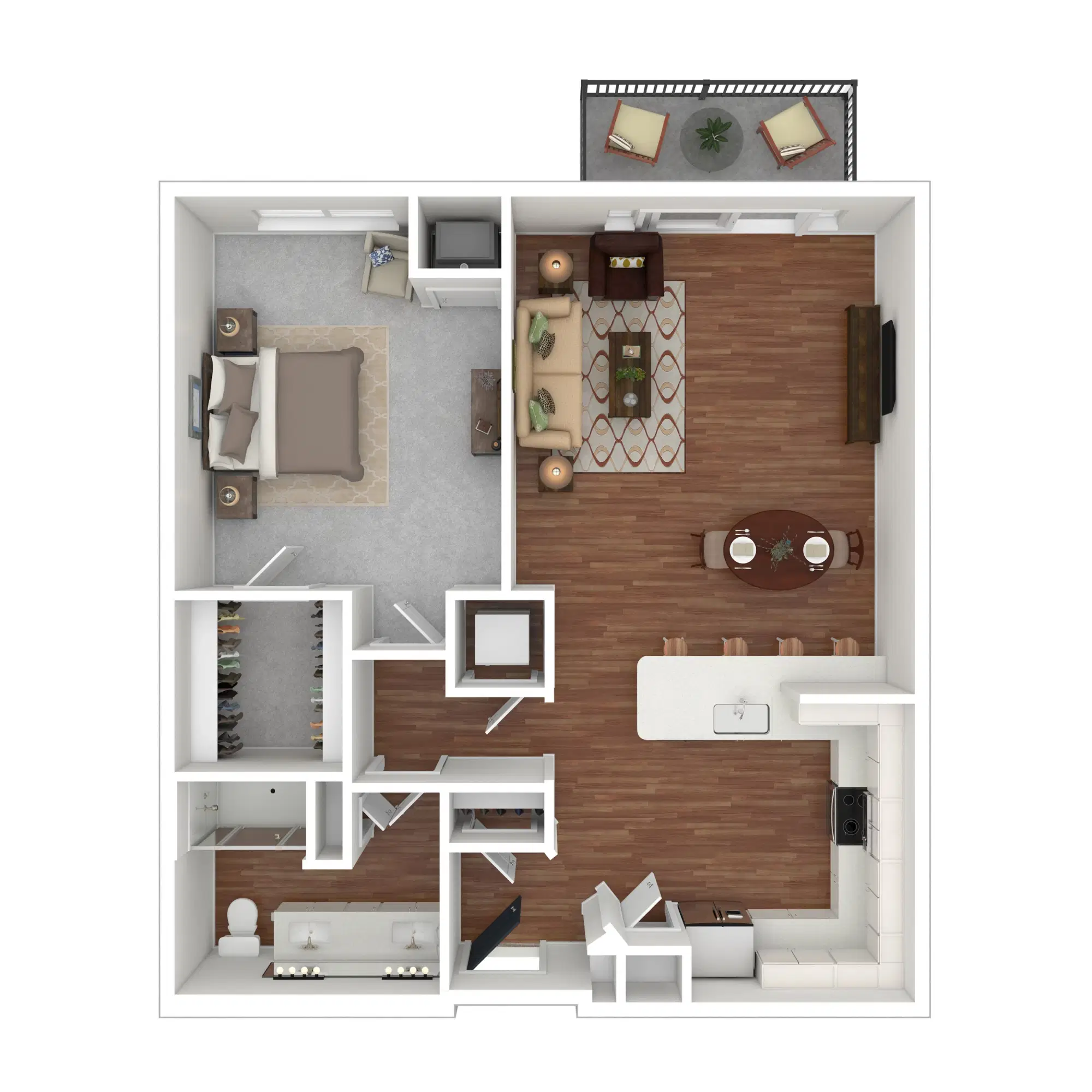 Rize At Opus Park, Minnetonka – Flare - 1 Bed 1 Bath