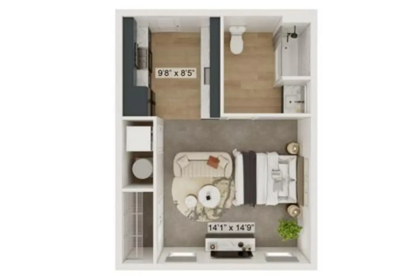 Gateway Lofts Lexington, Lexington – Rupp - Studio