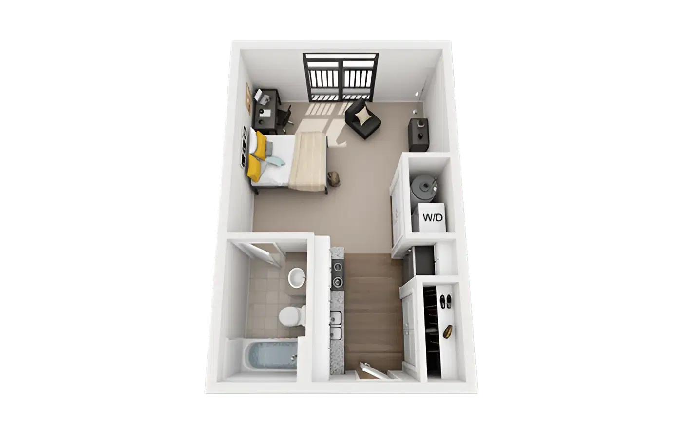 Greene Crossing, Columbia – Studio-1 Flats