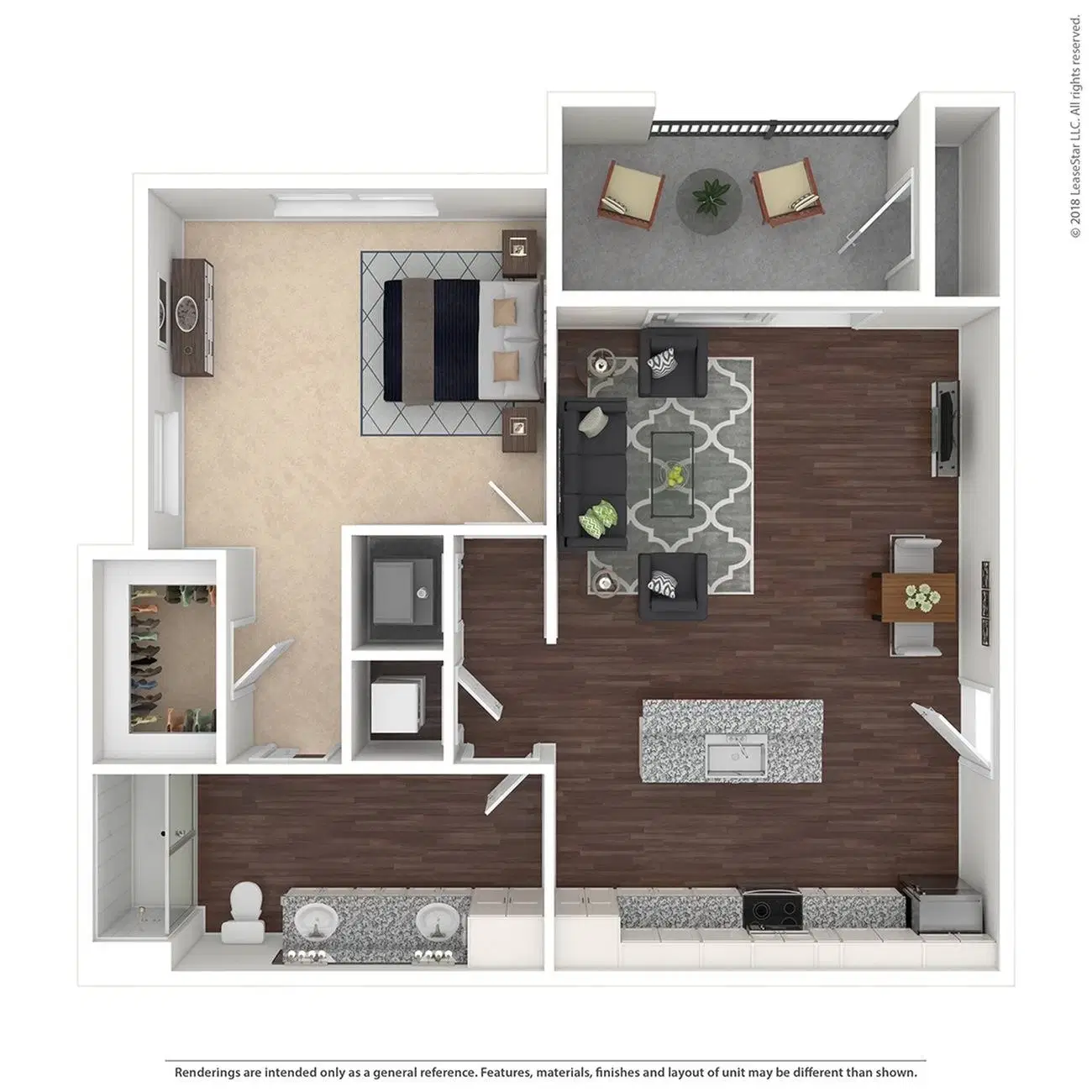 Spectra, Fort Myers – A2 - 1 Bed 1 Bath