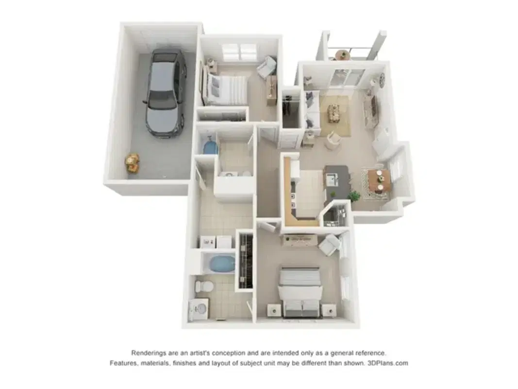 Burrough’s Mill, Cherry Hill – Voorhees - 2 Bed 2 Bath