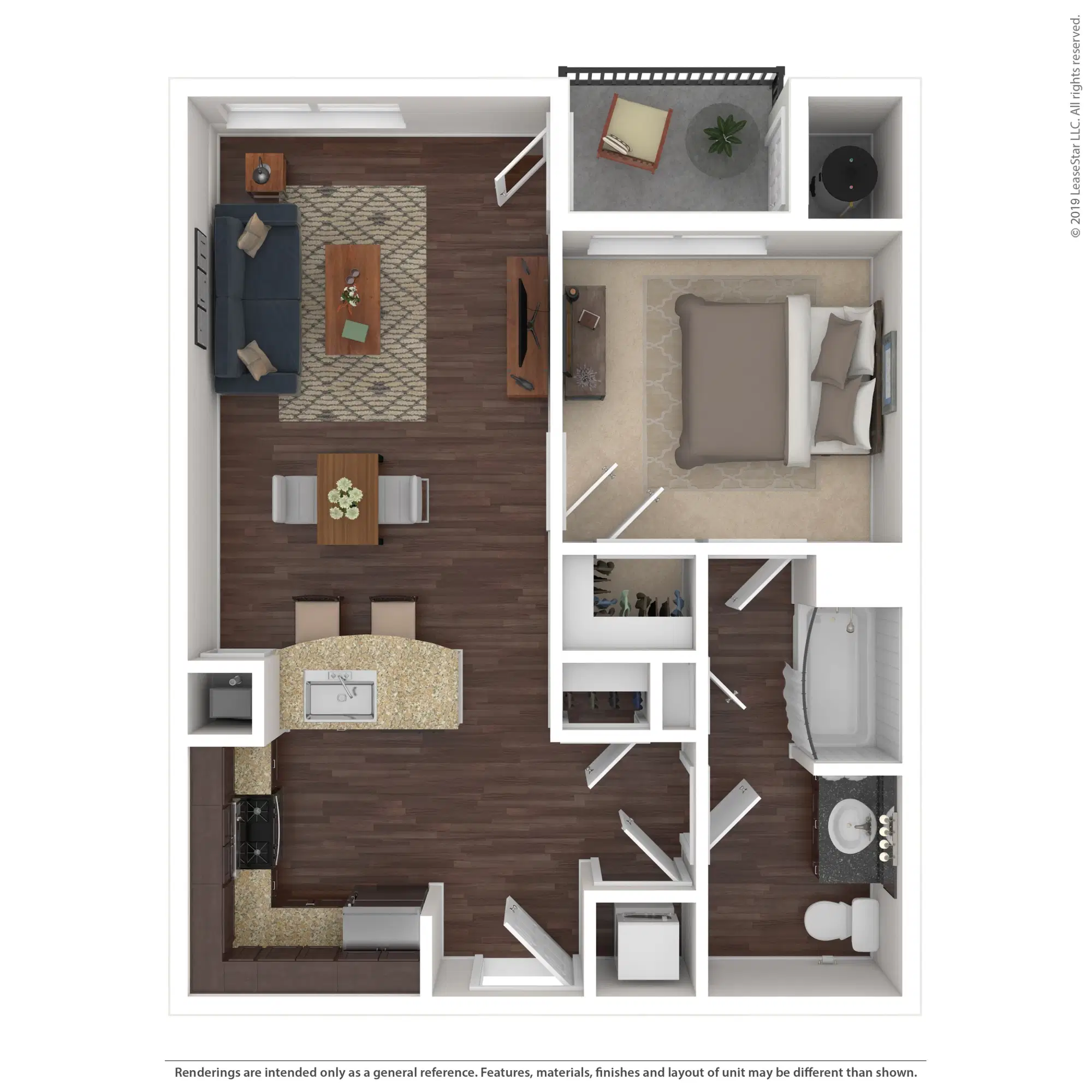 Lumina, Conshohocken – Sirius Renovated - 1 Bed 1 Bath