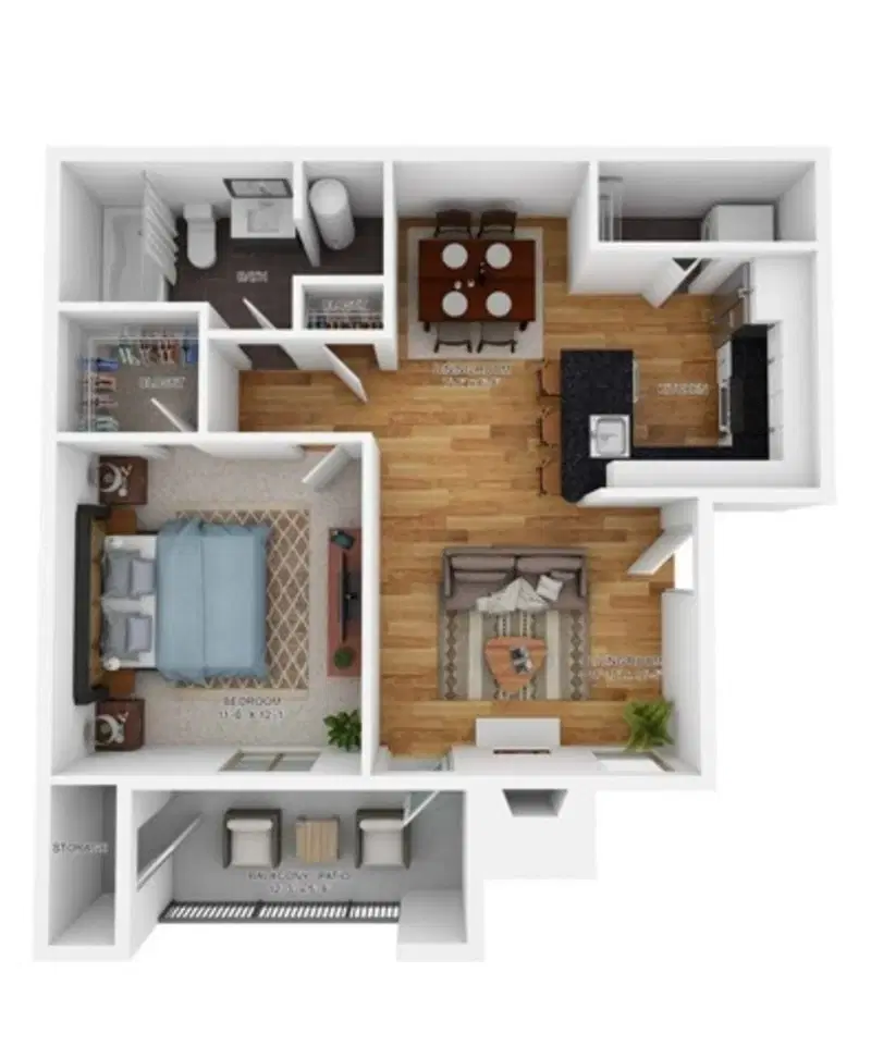 Polo Run, Yardley – The Afton Legacy - 1 Bed 1 Bath