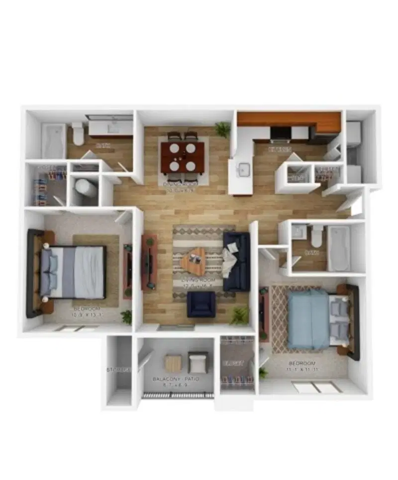Polo Run, Yardley – The Furlong Legacy - 2 Bed 2 Bath